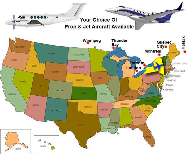 New York Charter Flight Directory